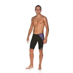 Arena Water Jammer -Swim Gear Store 001383 black purple black front l 1