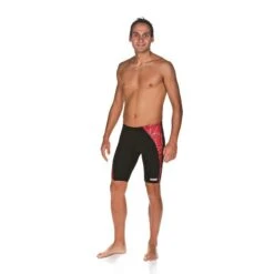 Arena Water Jammer -Swim Gear Store 001383 black red black front l 1