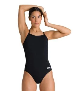 Arena Team Solid Light Drop Back -Swim Gear Store 004767 550 women s team swimsuit light drop solid fl 001 o