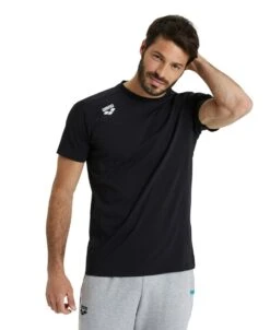 Arena Team Solid Panel Cotton T-Shirt -Swim Gear Store 004899 500 team t shirt panel 001 o 3 1 1