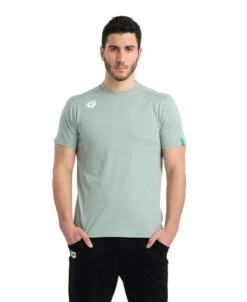 Arena Team Solid Panel Cotton T-Shirt -Swim Gear Store 004899 650 team t shirt panel 001 o 3 4 1