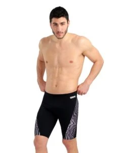 Arena Marbled Jammer -Swim Gear Store 005556 550 men s swim jammer marbled f 001 o