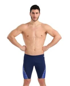 Arena Marbled Jammer -Swim Gear Store 005556 770 men s swim jammer marbled f 001 o