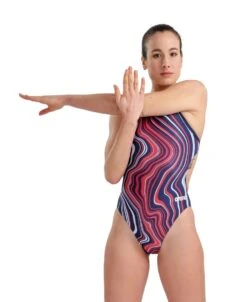 Arena Marbled Challenge Back -Swim Gear Store 005562 740 women s swimsuit challenge back marbled 001 o