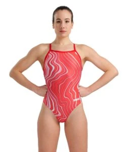 Arena Marbled Light Drop Back -Swim Gear Store 005563 450 women s swimsuit lightdrop back marbled 001 o