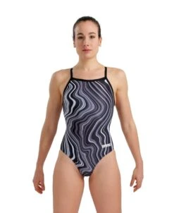 Arena Marbled Light Drop Back -Swim Gear Store 005563 550 women s swimsuit lightdrop back marbled 001 o