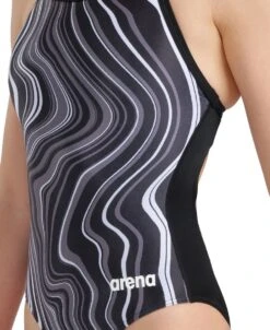 Arena Marbled Light Drop Back -Swim Gear Store 005563 550 women s swimsuit lightdrop back marbled 004 o