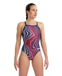 Arena Marbled Light Drop Back -Swim Gear Store 005563 740 women s swimsuit lightdrop back marbled 001 o