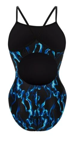 Dolfin Women's Print V-Back One Piece -Swim Gear Store 0100 b13d back