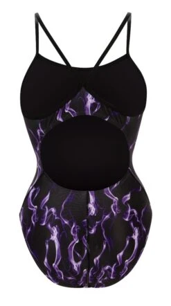 Dolfin Women's Print V-Back One Piece -Swim Gear Store 0100 b30d back