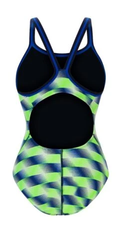Dolfin Women's Print DBX Back One Piece 14 Dolfin Women's Print DBX Back One Piece -Swim Gear Store 0231 b44d back 4
