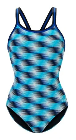 Dolfin Women's Print DBX Back One Piece 16 Dolfin Women's Print DBX Back One Piece -Swim Gear Store 0231 b45d front2 4
