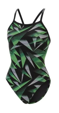 Dolfin Women's Print V2 Back One Piece -Swim Gear Store 0531 a33d front