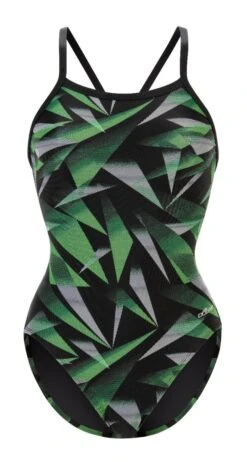Dolfin Women's Print V2 Back One Piece -Swim Gear Store 0531 a33d front2