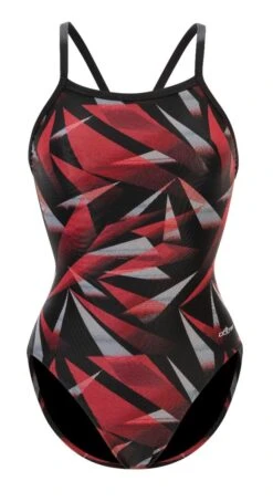 Dolfin Women's Print V2 Back One Piece -Swim Gear Store 0531 a35d front2