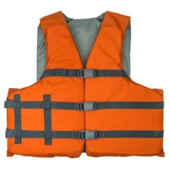 RISE Adult Rip Stop Life Vest -Swim Gear Store 2001rs rustic orange front