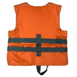 RISE Children's Rip Stop Life Vest -Swim Gear Store 3004rs rustic orange back