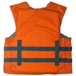 RISE Youth Rip Stop Life Vest -Swim Gear Store 3007rs rustic orange back2