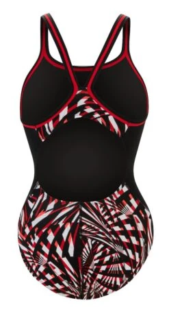 Dolfin Women's Print Color Block DBX Back One Piece -Swim Gear Store 5m00 b39d back