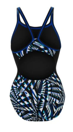 Dolfin Women's Print Color Block DBX Back One Piece -Swim Gear Store 5m00 b43d back