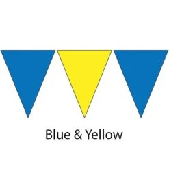 Plastic Backstroke Flags - 45 Ft. (Pair) 12 Plastic Backstroke Flags - 45 Ft. (Pair) -Swim Gear Store 600120 blu ylw