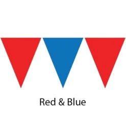 Plastic Backstroke Flags - 45 Ft. (Pair) 15 Plastic Backstroke Flags - 45 Ft. (Pair) -Swim Gear Store 600120 red blu