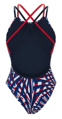 Dolfin Women's Print Atomic Double X Back -Swim Gear Store 6a00 b41d back