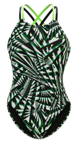 Dolfin Women's Print Atomic Double X Back -Swim Gear Store 6a00 b58d front2