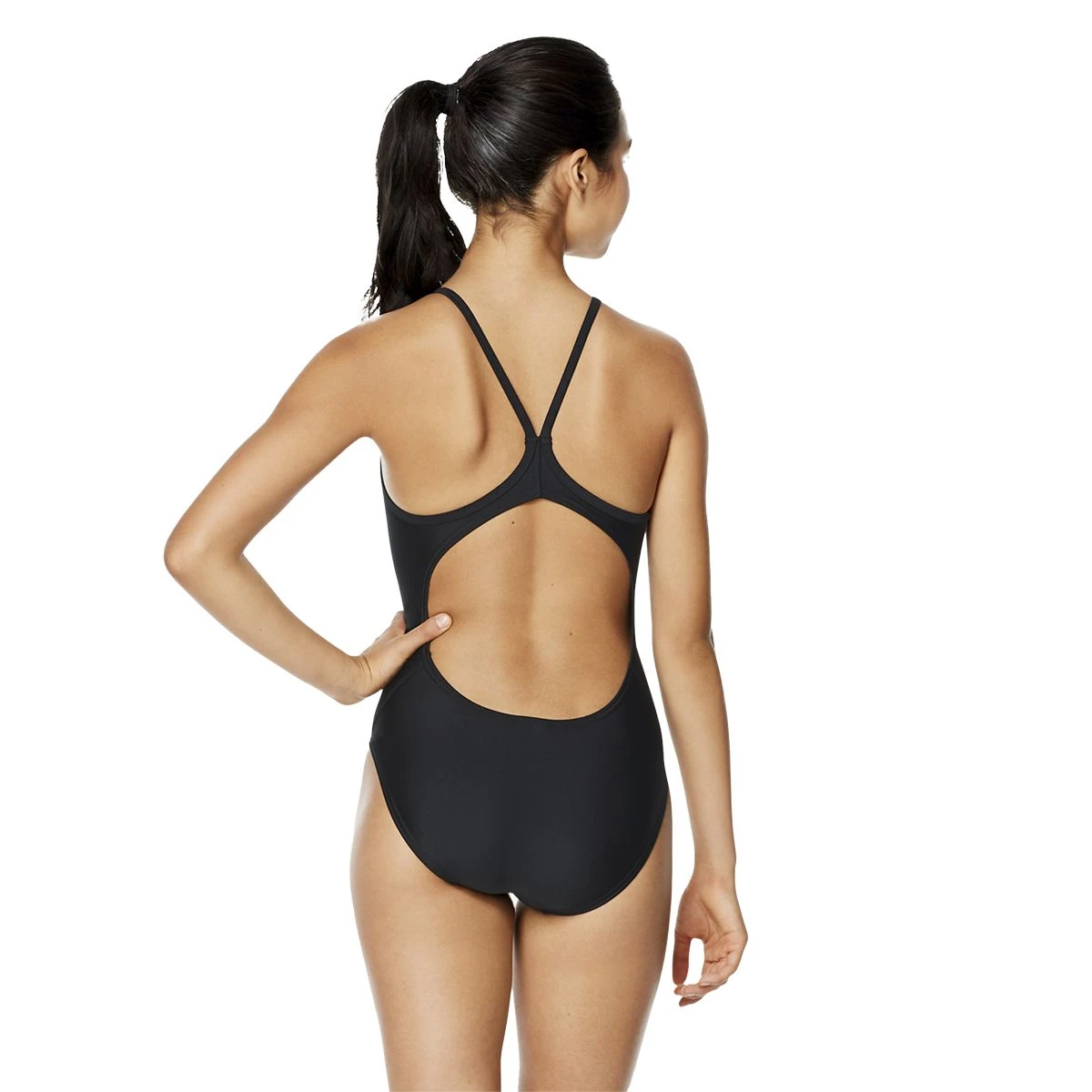 Speedo Solid Flyer Onepiece 2 Speedo Solid Flyer Onepiece - Image 2