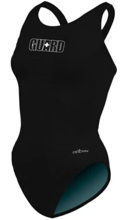 Dolfin Guard HP Back -Swim Gear Store 7515lg black