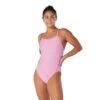 Speedo Solid T-Back One Piece