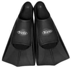 Kiefer Silicone Training Fins -Swim Gear Store 800093 b black 1