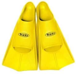 Kiefer Silicone Training Fins -Swim Gear Store 800093 d yellow 1
