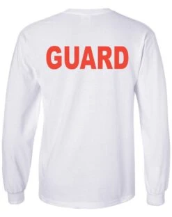 Dri-Fit Guard Long Sleeve Tee 7 Dri-Fit Guard Long Sleeve Tee -Swim Gear Store 809ls back white 2