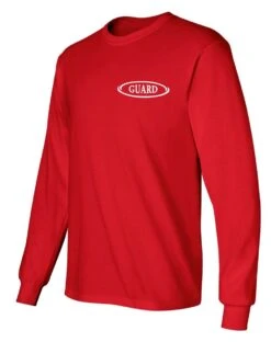 Dri-Fit Guard Long Sleeve Tee 8 Dri-Fit Guard Long Sleeve Tee -Swim Gear Store 809ls red
