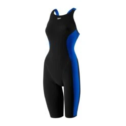 Speedo PowerPlus Kneeskin -Swim Gear Store 8191441 black blue front