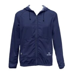 Kiefer Solid Unisex Guard Tech Jacket -Swim Gear Store 900510 nvy 2 1 no logo