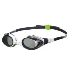 Arena Spider Jr. Goggle -Swim Gear Store 92338 black white clear side