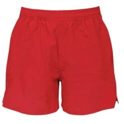 Kiefer 4-Way Unisex Deck Short Solid -Swim Gear Store 939200 red new edit