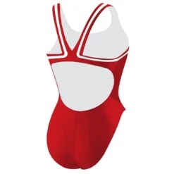 Dolfin Solid Poly DBX Back 17 Dolfin Solid Poly DBX Back -Swim Gear Store 9582mc back red2 1