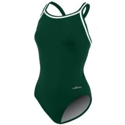 Dolfin Solid Poly DBX Back 13 Dolfin Solid Poly DBX Back -Swim Gear Store 9582mc front forest green3 1 10