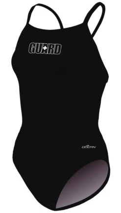 Dolfin Guard V2 Back -Swim Gear Store 9615lg black