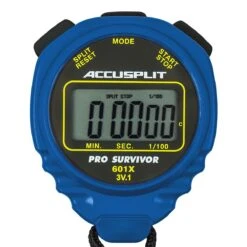 Accusplit Pro Survivor A601X Stopwatch -Swim Gear Store a601x front blue 3