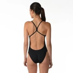 Adidas Solid Infinitex+ C Back -Swim Gear Store awx8613 black back1