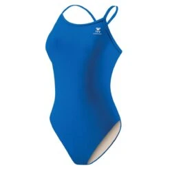 TYR Durafast Solid Diamondfit Swimsuit 5 TYR Durafast Solid Diamondfit Swimsuit -Swim Gear Store ddrf7 royal