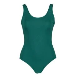 Dolfin Moderate Scoop Back Swimsuit -Swim Gear Store dolfin moderate scoop back swimsuit green 2