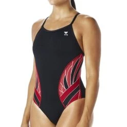 TYR Phoenix Splice Diamondfit 23 TYR Phoenix Splice Diamondfit -Swim Gear Store dpx7 black red front r