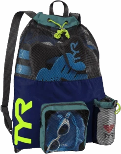 TYR Big Mesh Mummy Backpack 30 TYR Big Mesh Mummy Backpack -Swim Gear Store lbmmb3 384 main01