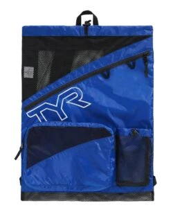 TYR Elite Mesh Backpack -Swim Gear Store lbmshelt royal