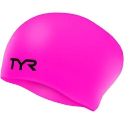 TYR Wrinkle Free Long Hair Jr. Cap -Swim Gear Store lcsjrl 693 alt01 1 1